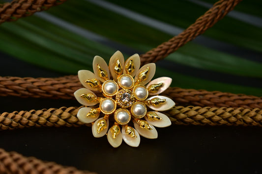 Mira Seashell Designer Ring