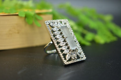 Mia Silver AD Designer Ring