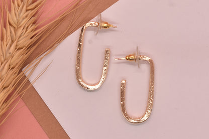 Nyla Drop Brass Designer Earrings