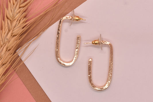 Nyla Drop Brass Designer Earrings