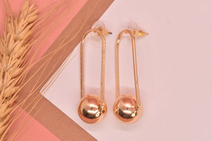 Anu Drop Brass Designer Earrings
