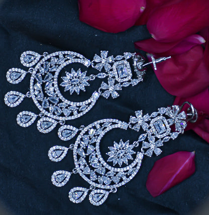 CZ Hazurilal Designer Earrings