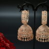 AD Hoop Jhumka Earrings