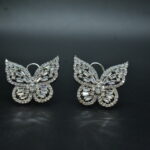 Silver Plated Butterfly Earrings