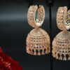 AD Hoop Jhumka Earrings