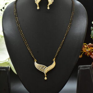 AD Gold Plated Mangalsutra
