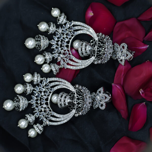 Xalak Chandbali AD Earrings