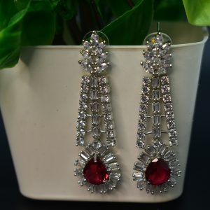 Sterling Silver AD Earring