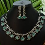 Silver Plated Mint Necklace