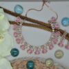 RoseGold AD Pink Necklace