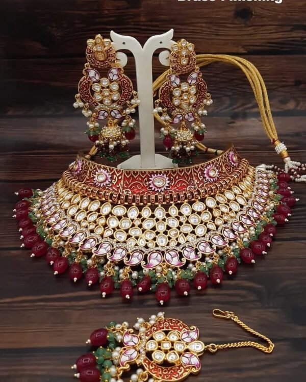 Bridal Necklace In Kundan