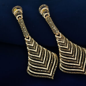 Designer CZ Earrings India