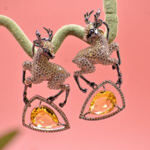 Unique CZ Earrings