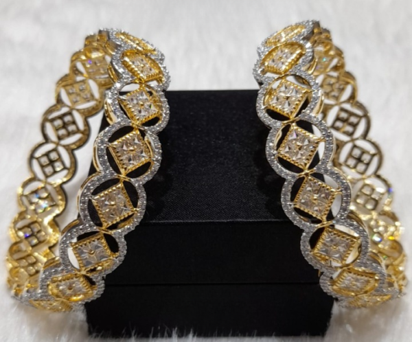 Diamond Design AD Bangles